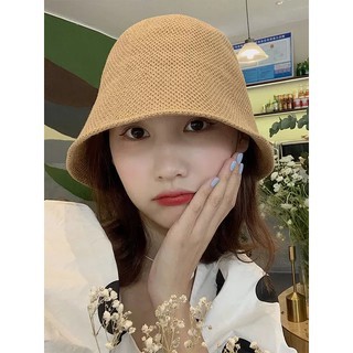 Mũ cói bucket ulzzang cho nữ