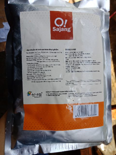 1KG SỐT TƯƠNG ỚT CAY HÀN QUỐC LOẠI NGON