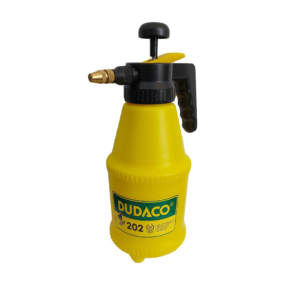 Bình xịt 2 lít bơm tay DUDACO (Vàng)