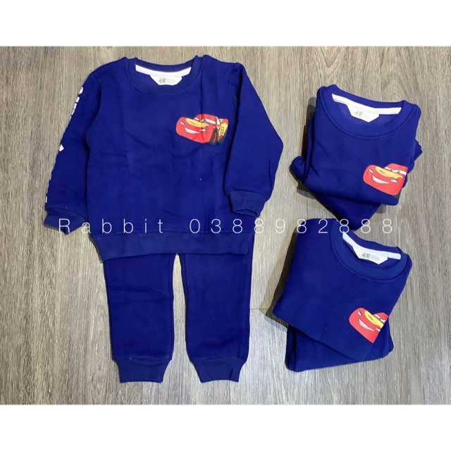 Bộ nỉ bông Macqueen( HANGD SALE K ĐỔI TRẢ)