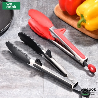 Kẹp Gắp Thức Ăn Silicon Chịu Nhiệt WECOOK – Kẹp Nướng Thịt, Kẹp Nhà Bếp Cao Cấp Chống Nóng, Không Trầy Chảo (NB64)