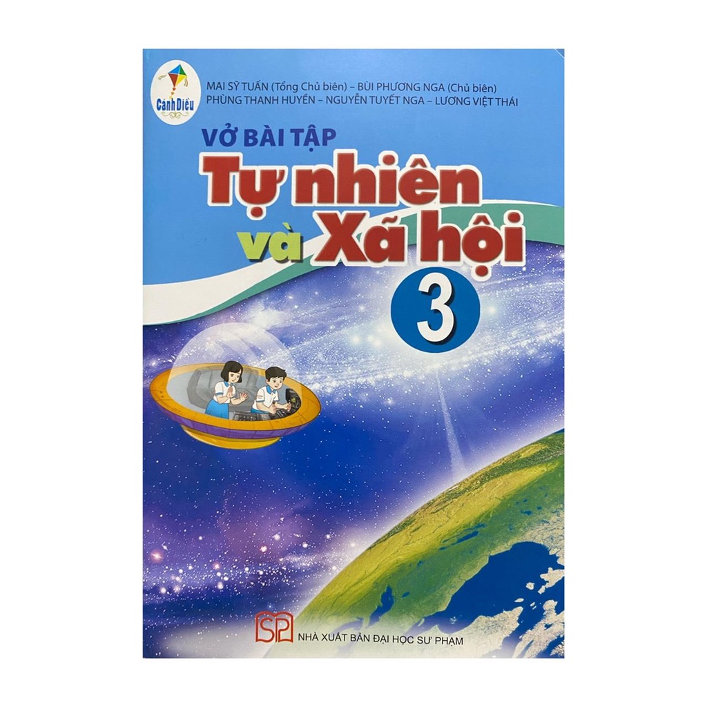 Sách - Vở bài tập tự nhiên và xã hội 3 ( Cánh diều ) + Bán kèm 1 quyển Bé tập tô màu