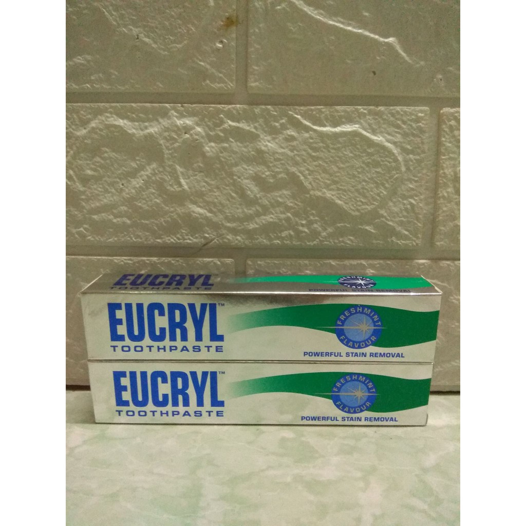 KEM ĐÁNH RĂNG TRẮNG RĂNG EUCRYL TOOTHPASTE