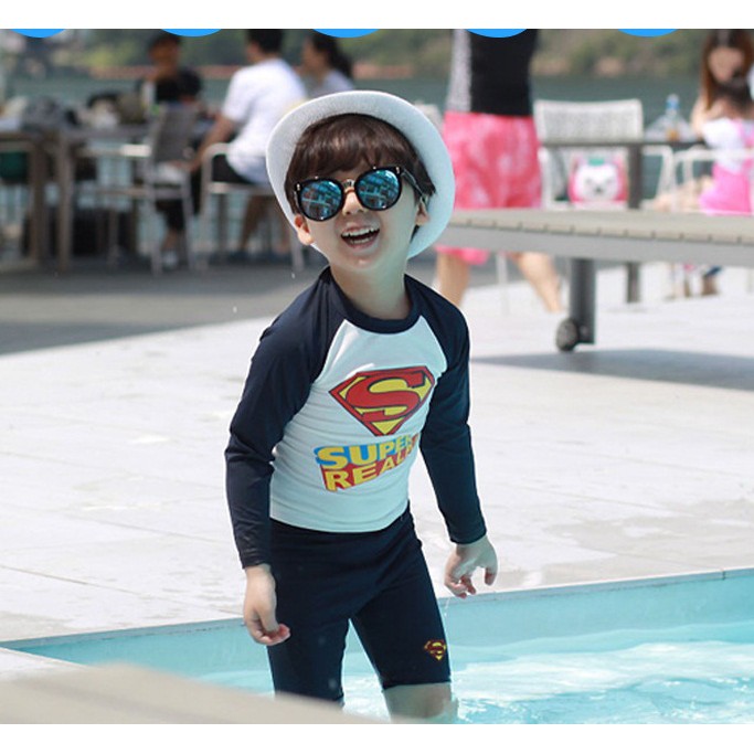 Bộ bơi superman bé trai