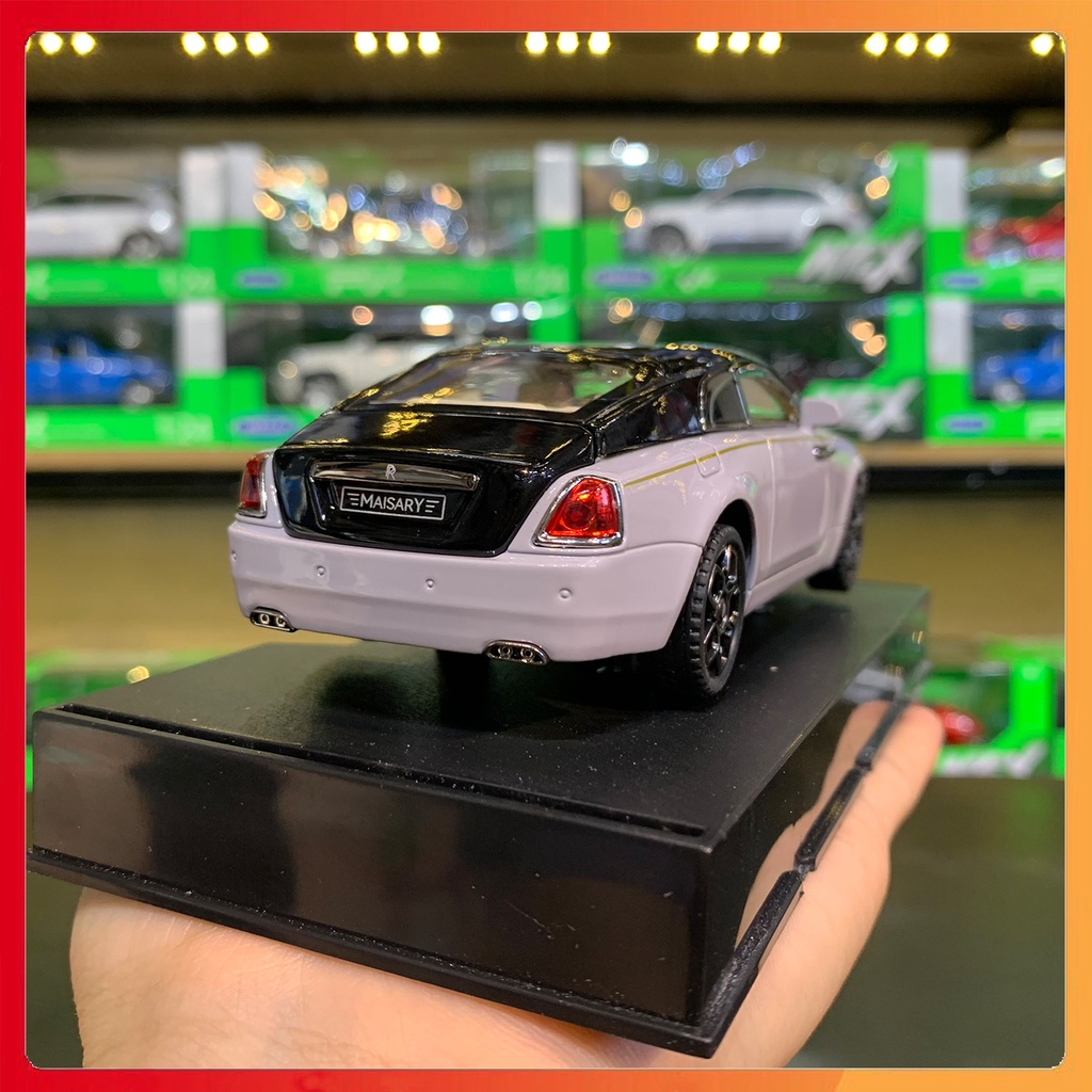 Mô hình xe Rolls Royce Wraith tỉ lệ 1:32 Double Horses