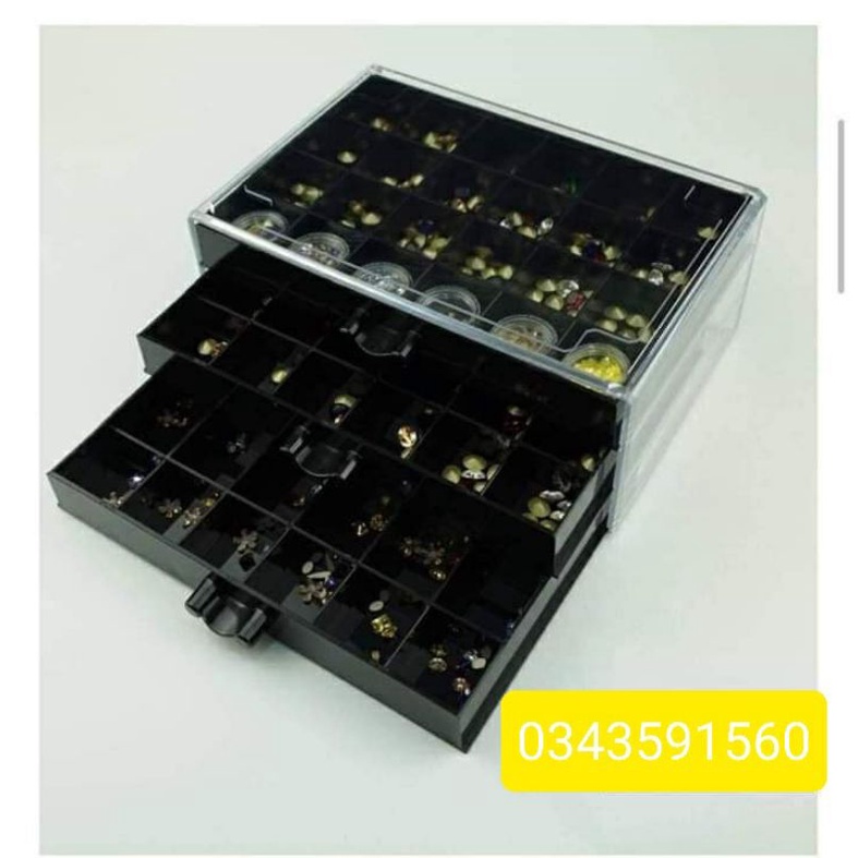 Khay mica 5 tầng 24 ô,khay 3 tầng 24 ô
