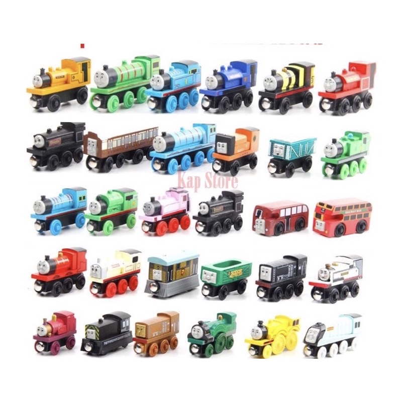 Bộ sưu tập 50 xe - 30 đầu kéo và 20 toa hàng Thomas and Friends