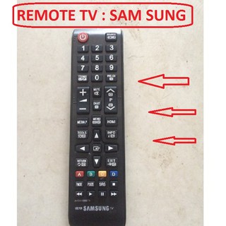 Remote ĐIỀU KHIỂN TIVI SAM SUNG LCD 0607 -  ĐIỀU KHIỂN TIVI LED SAM SUNG SMATS ,BẢO HÀNH ĐỔI MỚI