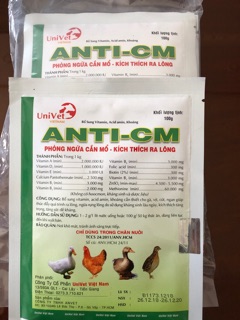 Chống Cắn Mổ - Kích Thích Ra Lông