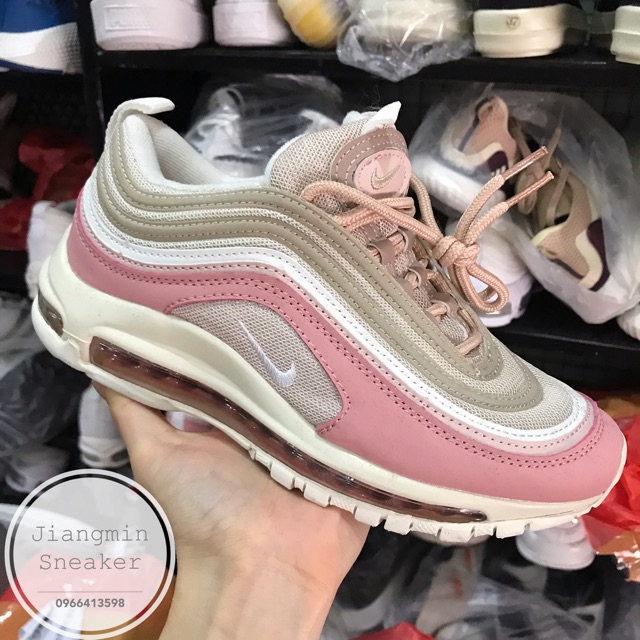 ( Ảnh thật+ video chi tiết) Nike Air Max 97 hồng