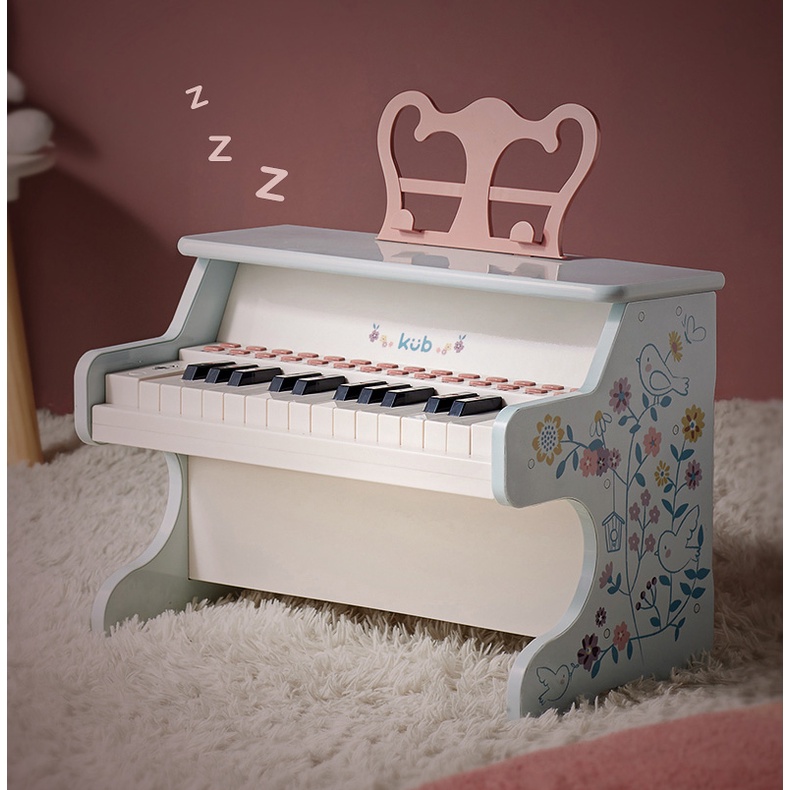 (Bản Quốc Tế) Đồ Chơi Đàn Mini Piano Cao Cấp - KUB, Đèn LED Hướng Dẫn, Âm Thanh Cực Hay