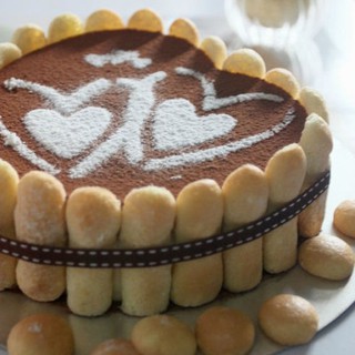 4PCS Bakery Tools Kitchen Heart Decorating Stencils Birthday Party Cake Mold
