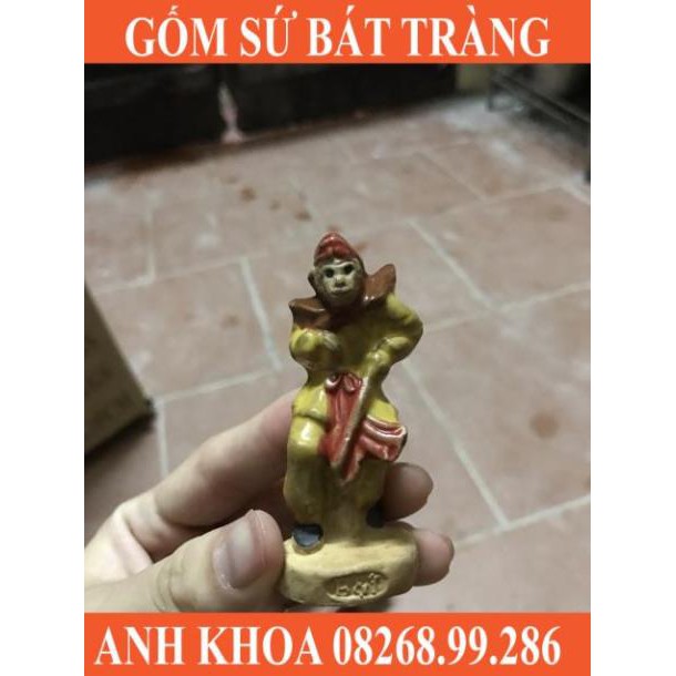 Bộ tượng gốm Tây Du Ký 4 tượng thầy trò - Gốm sứ Bát Tràng Anh Khoa