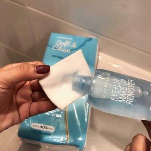 Bông Tẩy Trang Watsons Soft & Clean Square Puffs Thái Lan