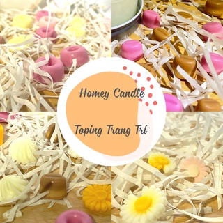 Toping Trang Trí Nến Thơm, Sáp Thơm Size Mini