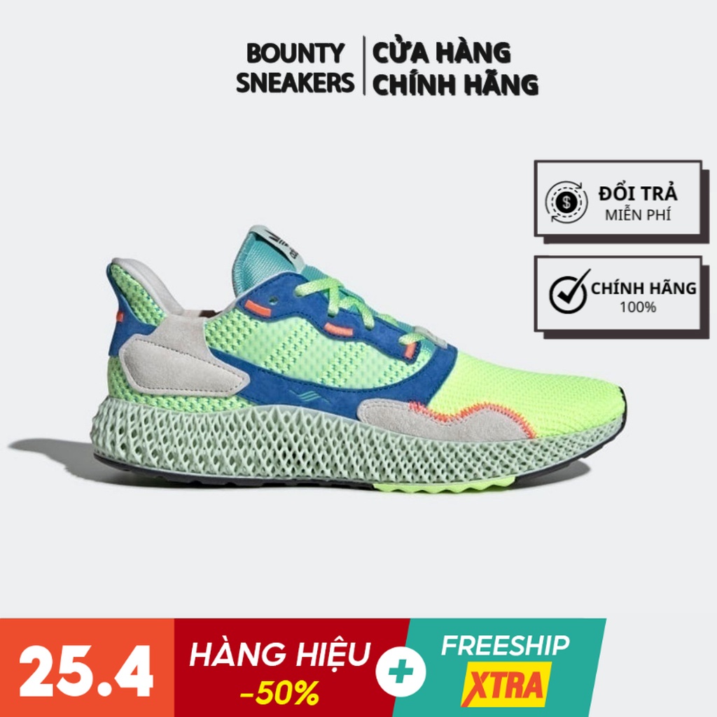 Giày ZX 4000 4D &quot;Easy Mint&quot; EF9623 - Hàng Chính Hãng - Bounty Sneakers