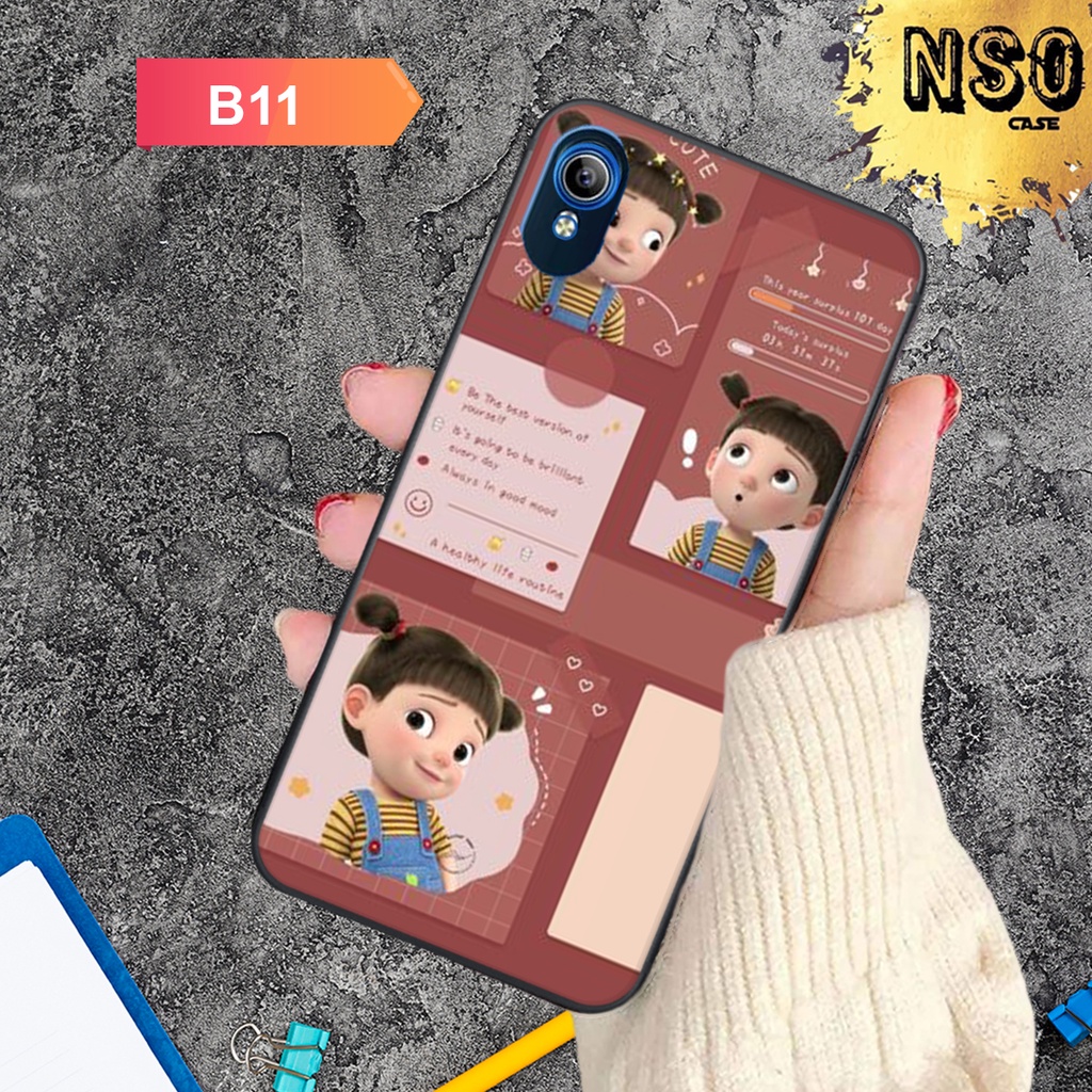 HÀNG HOT   Ốp Vivo Y91(1814) - Vivo Y91c(1820) - Vivo Y93 in hình Girl cute