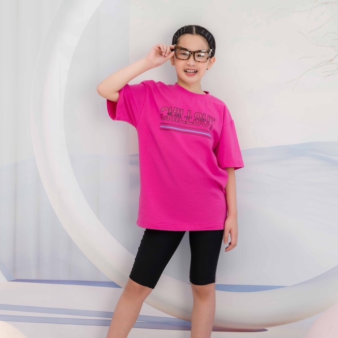 Áo thun JOOKYLI bé gái cotton style 57G0982