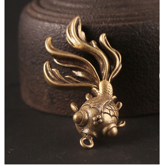 VẬT PHẨM PHONG THỦY CÁ VÀNG BẰNG ĐỒNG