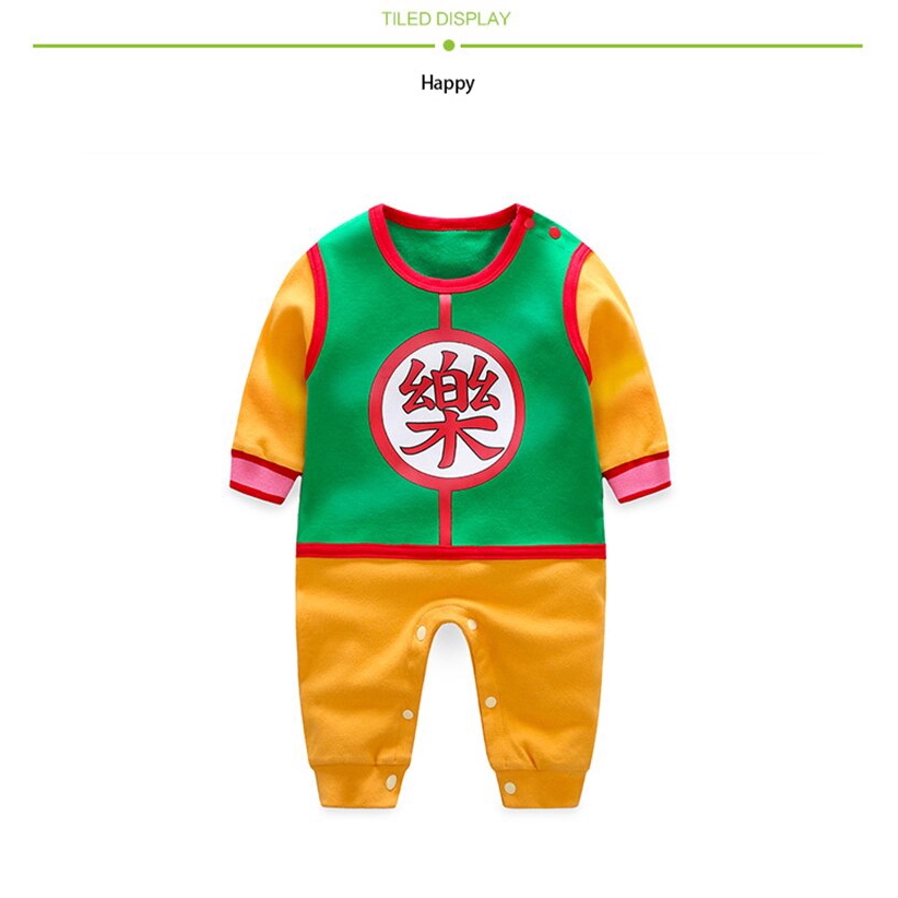 Bộ áo liền quần phong cách anime One Piece độc đáo cho bé sơ sinh