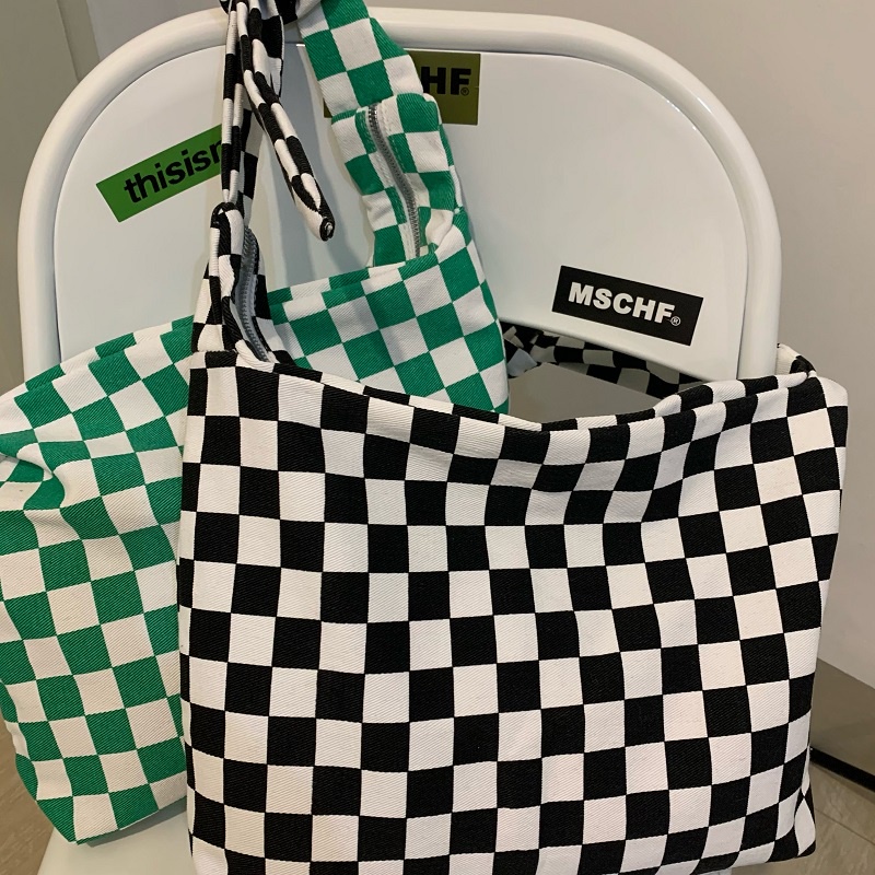 Túi đeo vai bằng vải canvas phong cách đơn giản 19537 | BigBuy360 - bigbuy360.vn