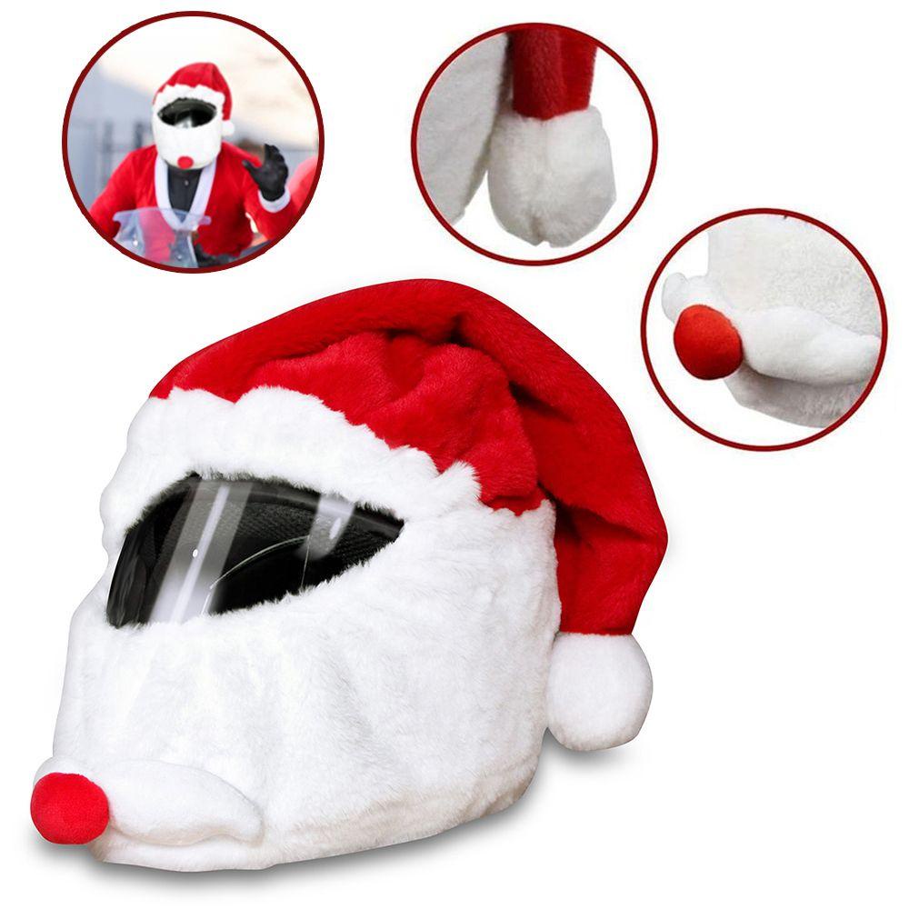 Mũ Bảo Hiểm Họa Tiết Ông Già Noel Vui Nhộn Thời Trang