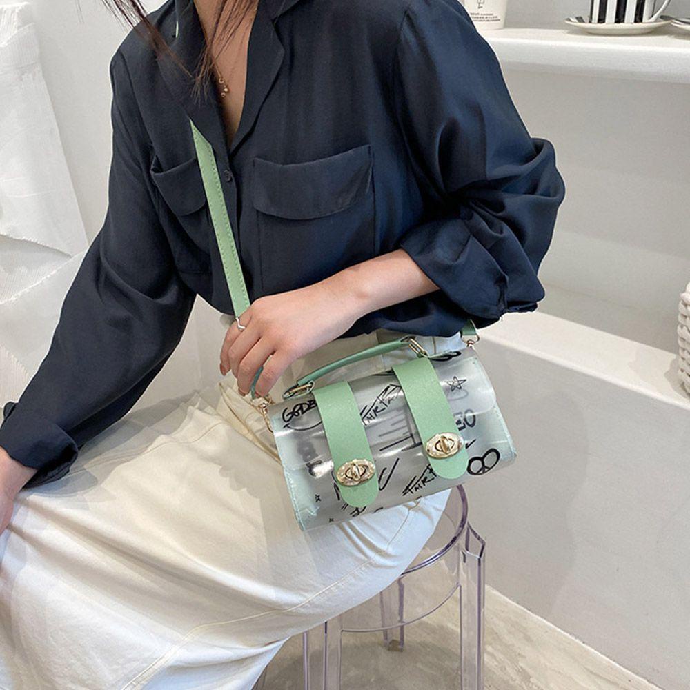 Túi Đeo Chéo Trong Suốt Thời Trang Cho Nữ