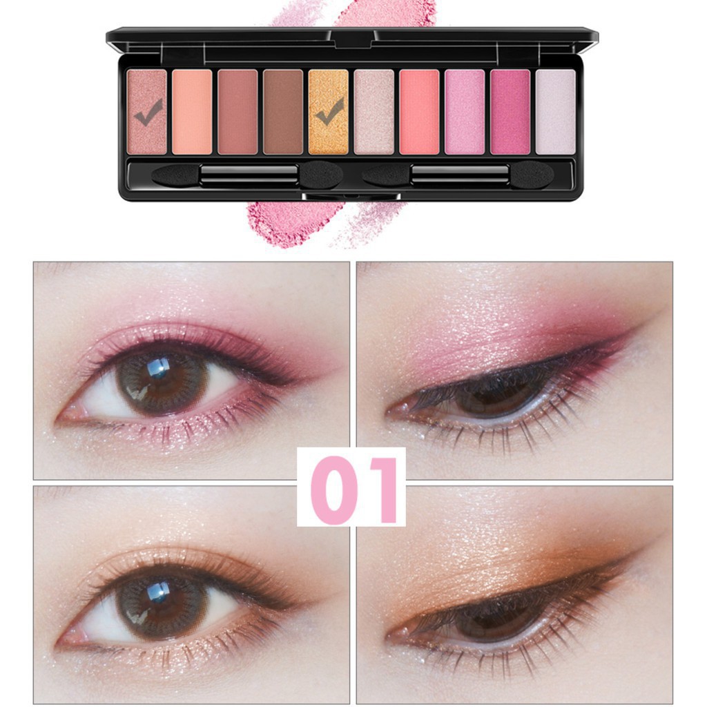 Bộ phấn mắt khay 10 màu Maycreate | BigBuy360 - bigbuy360.vn