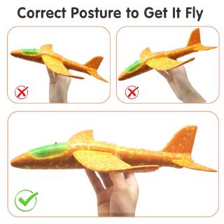 Máy Bay Đồ Chơi Có Đèn Led Cho Bé