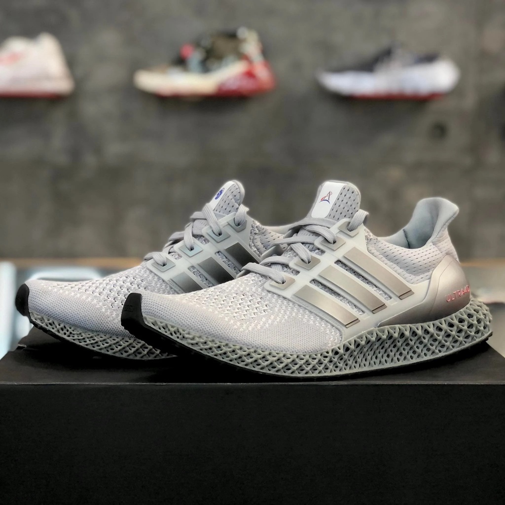 Giày chính hãng adidas Ultra 4D x NASA 'Halo Silver' - FX7753