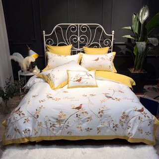 Bộ vỏ chăn ga gối lụa satin cao cấp