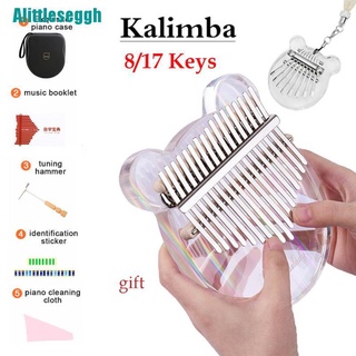 Đàn kalimba 17 phím trong suốt độc đáo