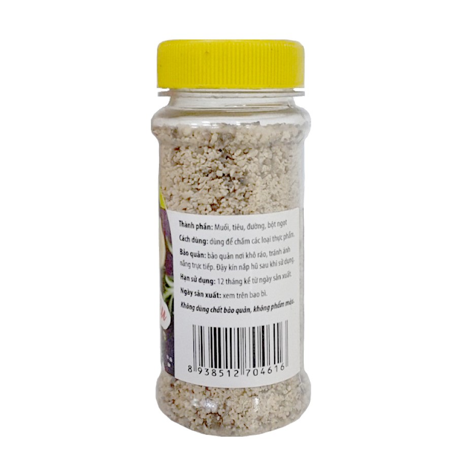 ( Bán sỉ ) Muối TÔM , Muối TIÊU , Muối ỚT đặc sản Tây Ninh (Lọ 60g , ăn CHAY , ăn mặn đều dùng được) | BigBuy360 - bigbuy360.vn