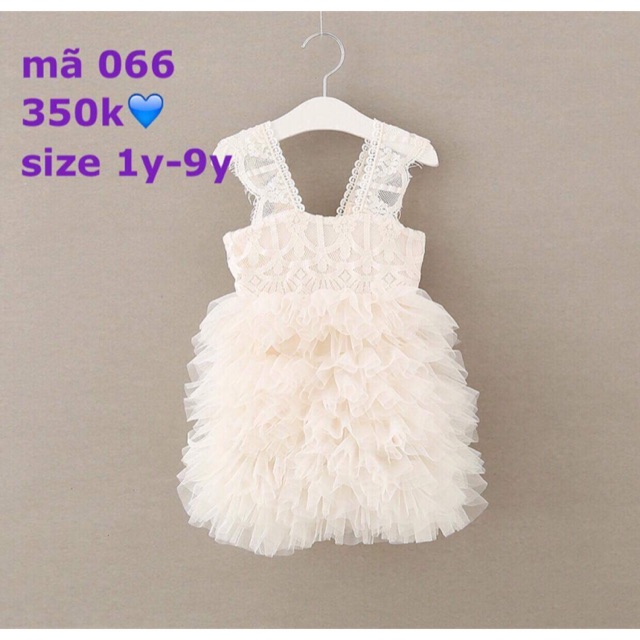 Váy zen tiểu thư bé gái