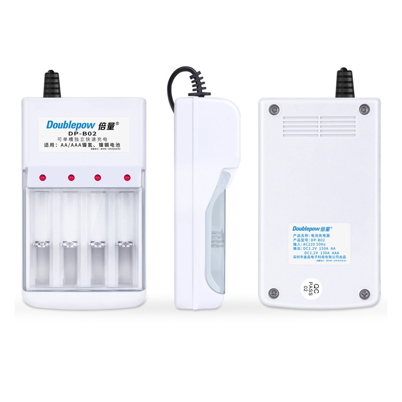 (HCM)Bộ sạc pin AA/AAA DB02 Pin Sạc Micro Không Dây