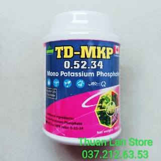 Phân bón td mpk 0-52-34 tạo mầm hoa, xử lí hoa nghịch mùa hũ 100g