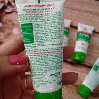 Sữa rửa mặt acnes