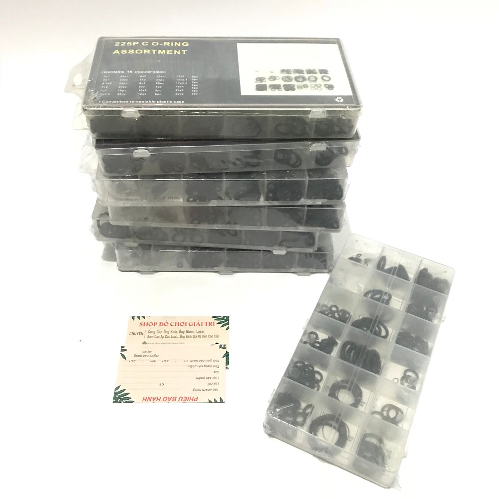 Hộp gioăng sim cao su 18 cỡ cho thiết bị điều áp psc