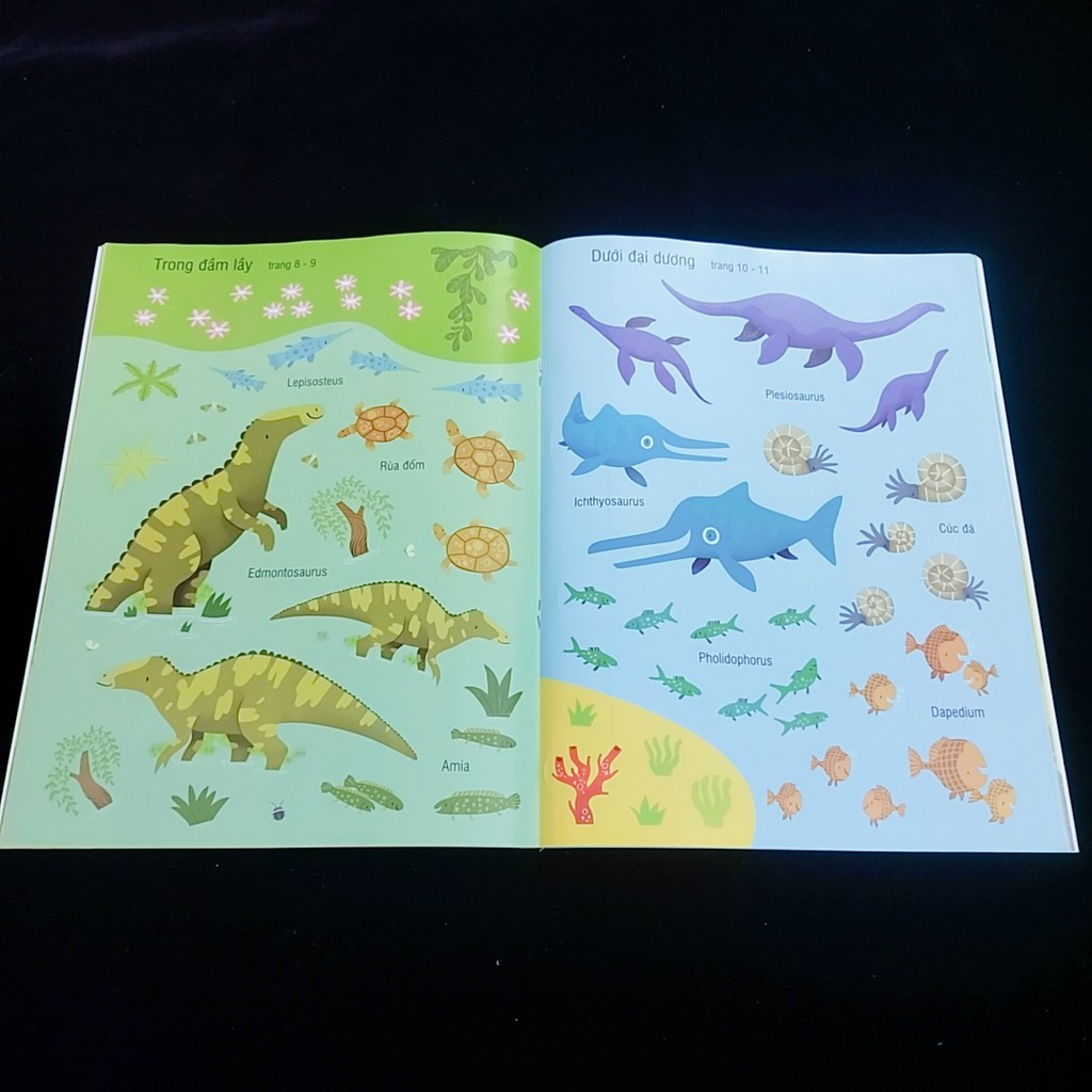 Sách - Sách dán hình đầu đời cho bé 6 cuốn (dành cho bé 3-8 tuổi)