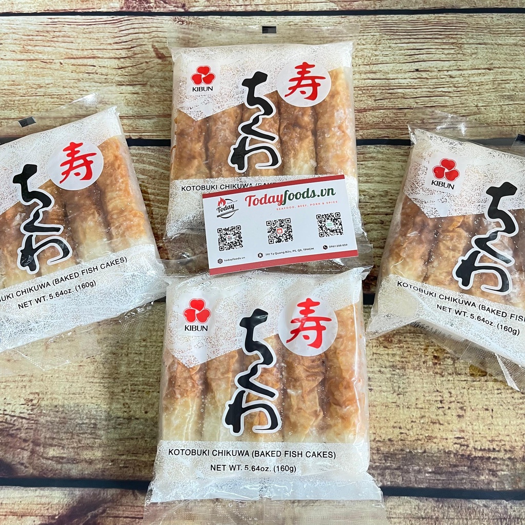 [CHỈ GIAO NỘI THÀNH HCM] Chả cá Kotobuki Chikuwa (32gx5/gói) [đông lạnh]