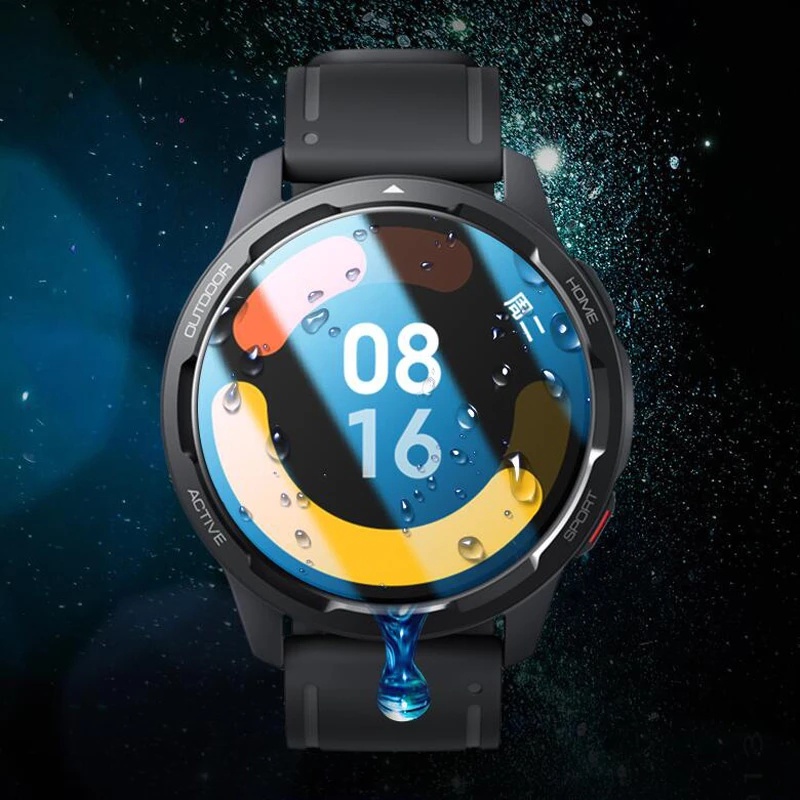 1 Ốp Bảo Vệ Đồng Hồ Thông Minh Xiaomi Watch S1 Bằng PC Cứng Mặt Kính Cường Lực Chống Trầy Chống Thấm Nước