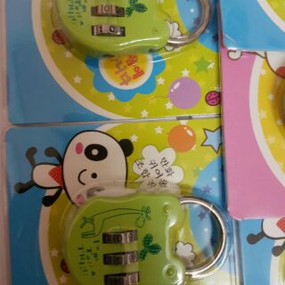 Ổ Khóa Số Du Lịch Padlock 3 Số Hình Thú