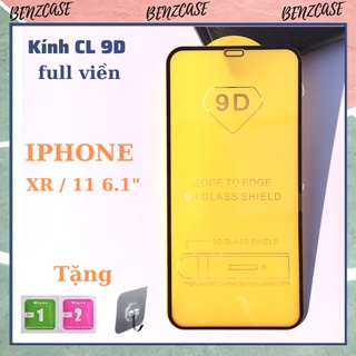 [Apple iPhone XR]_Kính cường lực Full màn hình viền Đen cho Apple iPhone XR và iPhone 11 6.1"