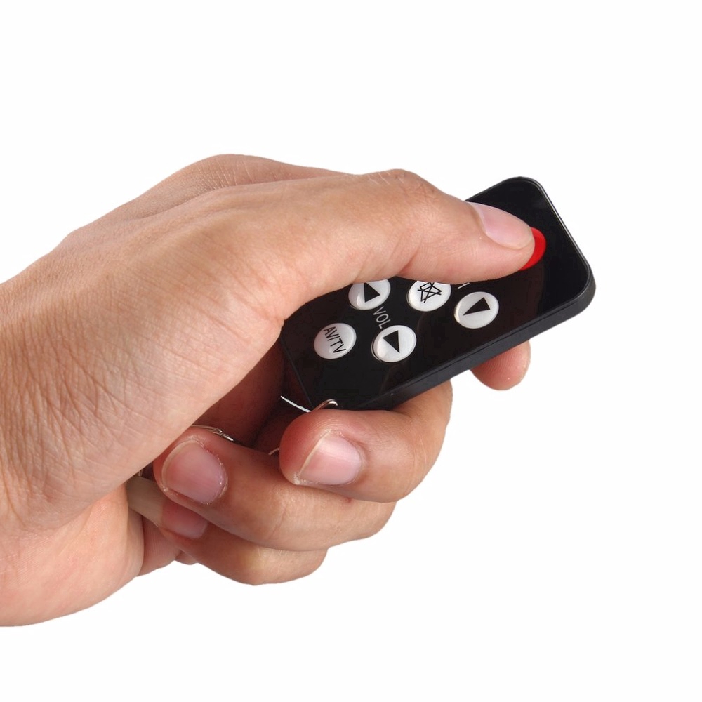 Universal 433mhz Mini TV Remote Control Keychain Battery For Philips Sony