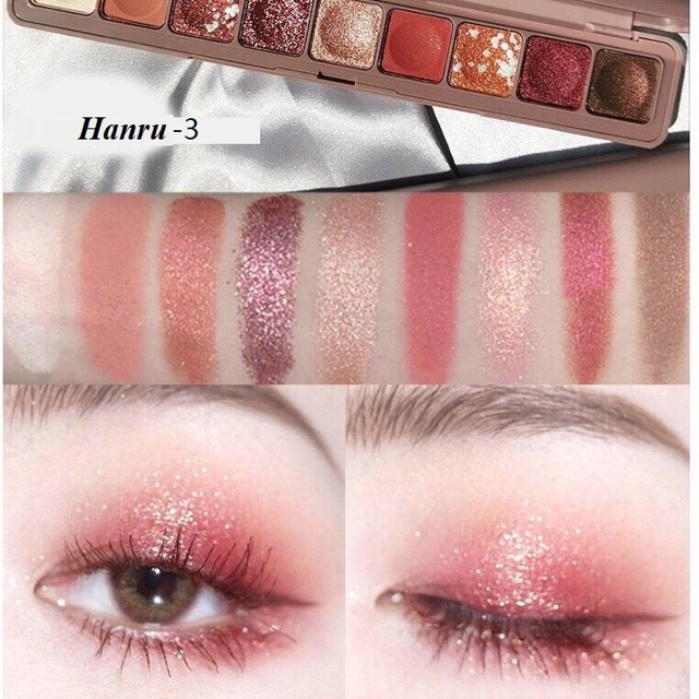 Bảng Mắt Novo Dẹp 9 Ô Soft Eye Shadow Smooth Texture