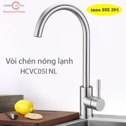 [FREESHIP] VÒI RỬA CHÉN NÓNG, LẠNH INOX 304 VỎ MỜ (LOẠI TỐT)