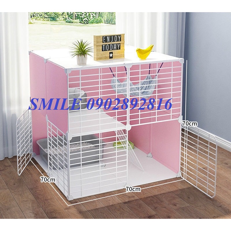 [TẶNG MÓC CHUỒNG] COMBO CHUỒNG, LỒNG LƯỚI THÉP LOẠI LỚN BIGSIZE CHO CHÓ MÈO THÚ CƯNG ĐA NĂNG