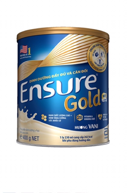 Sữa Ensure Gold Vani 400g