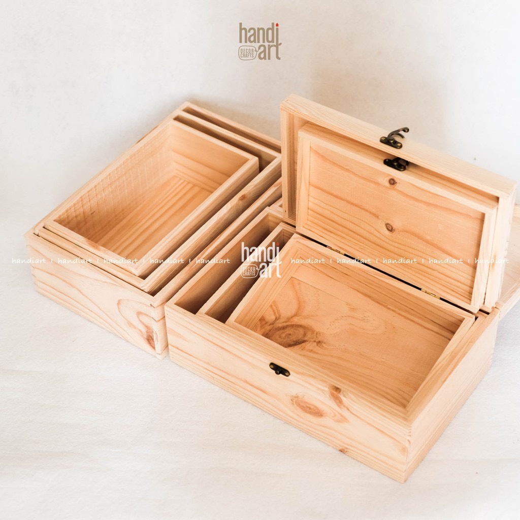 Hộp gỗ pallet - Hộp gỗ pallet đa năng làm bằng gỗ thông tự nhiên giá xưởng