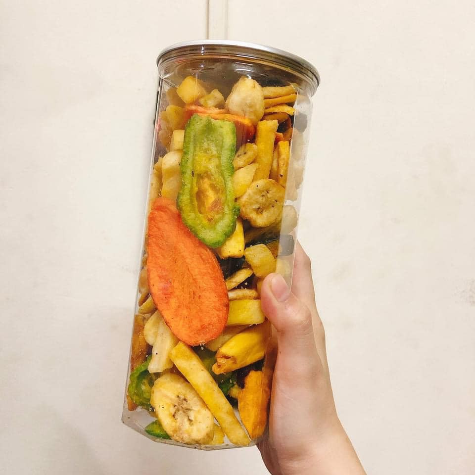 TRÁI CÂY RAU CỦ SẤY THẬP CẨM 100g